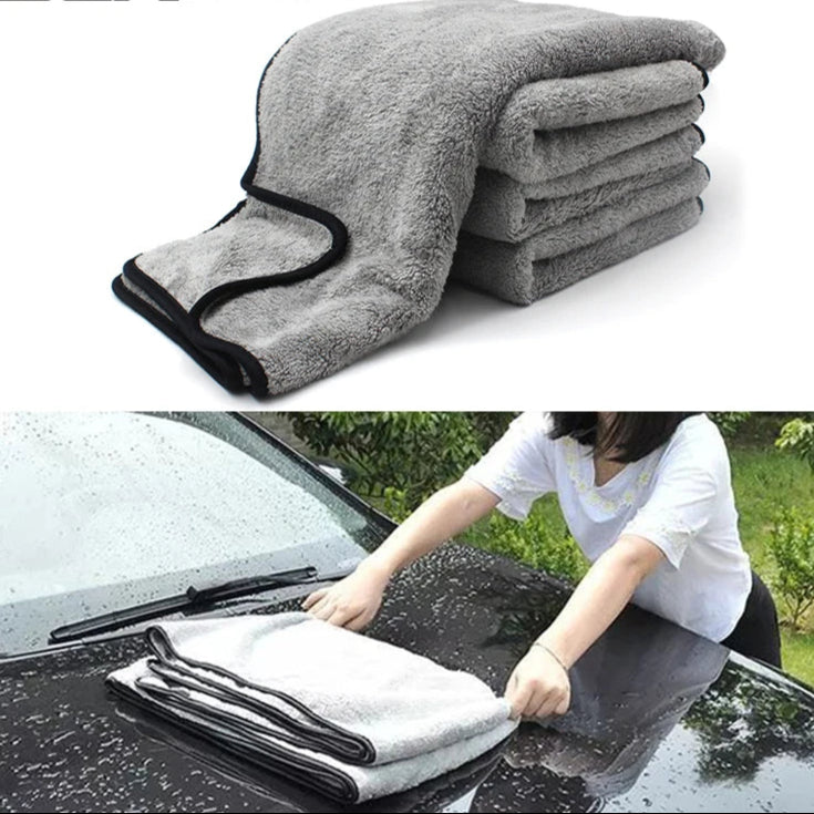 SEAMETAL Microfiber Car Washing Towel Ultra-Soft Car Cleaning Towels High Absorbent Drying Cloth Wash Towel for Car Detailing